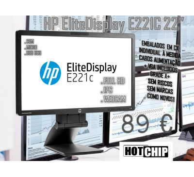 HP EliteDisplay E221C 